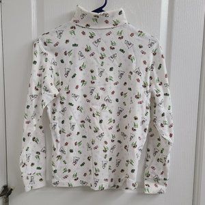 Polar Bear with Christmas Presents Turtleneck